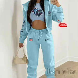 Tennessee Titans Women’s Outfit Winter Athleisure 3 Piece Set AMCWAL3PS096