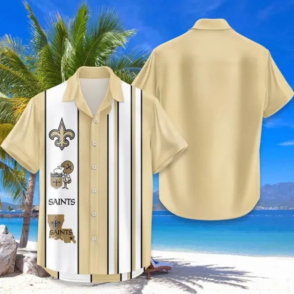 New Orleans Saints Summer Hawaiian Shirt Trending Classic AMCHWS673