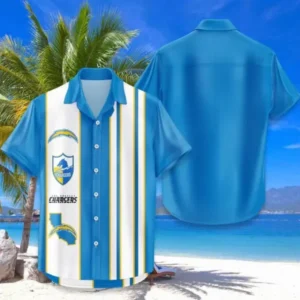 Los Angeles Chargers Summer Hawaiian Shirt Trending Classic AMCHWS680