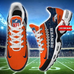 Denver Broncos Personalized Plus T-N Youth Sneakers AMCTNS0079