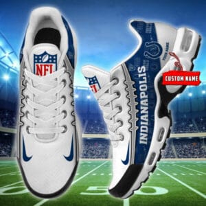Indianapolis Colts Personalized Plus T-N Youth Sneakers AMCTNS0077