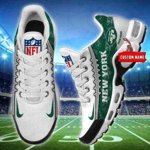 New York Jets Personalized Plus T-N Youth Sneakers AMCTNS0123