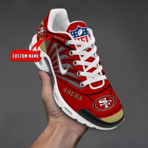 San Francisco 49ers Personalized Plus T-N Youth Sneakers AMCTNS0020