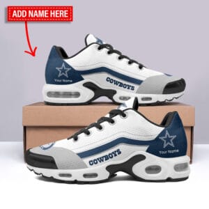 Dallas Cowboys Personalized Plus T-N Youth Sneakers AMCTNS0007