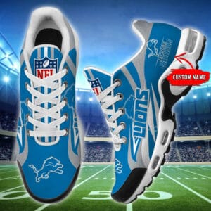 Detroit Lions Personalized Plus T-N Youth Sneakers AMCTNS0016