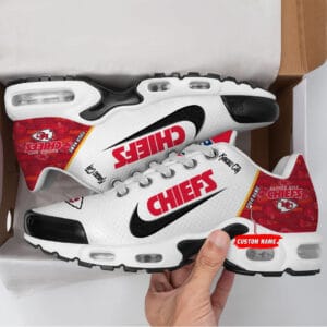 Kansas City Chiefs Personalized Plus T-N Youth Sneakers AMCTNS0039