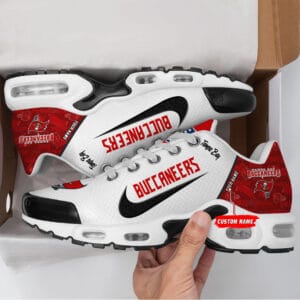 Tampa Bay Buccaneers Personalized Plus T-N Youth Sneakers AMCTNS0029
