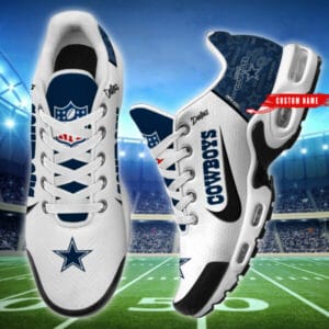 Dallas Cowboys Personalized Plus T-N Youth Sneakers AMCTNS0005