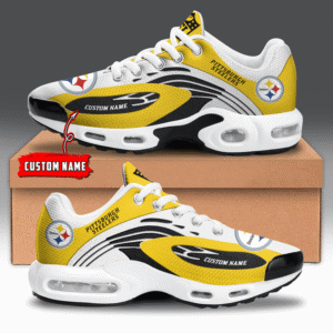 Pittsburgh Steelers Personalized Plus T-N Youth Sneakers AMCTNS0027
