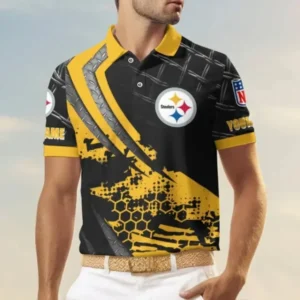 Pittsburgh Steelers Trending 2025 Men Short Sleeve Polo Shirt AMCSSPS0026