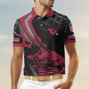 Arizona Cardinals Trending 2025 Men Short Sleeve Polo Shirt AMCSSPS0020