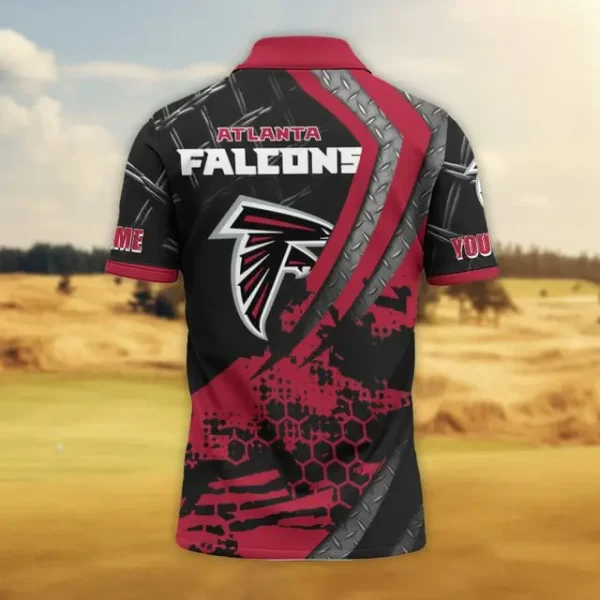 Atlanta Falcons Trending 2025 Men Short Sleeve Polo Shirt AMCSSPS0012 - Image 2