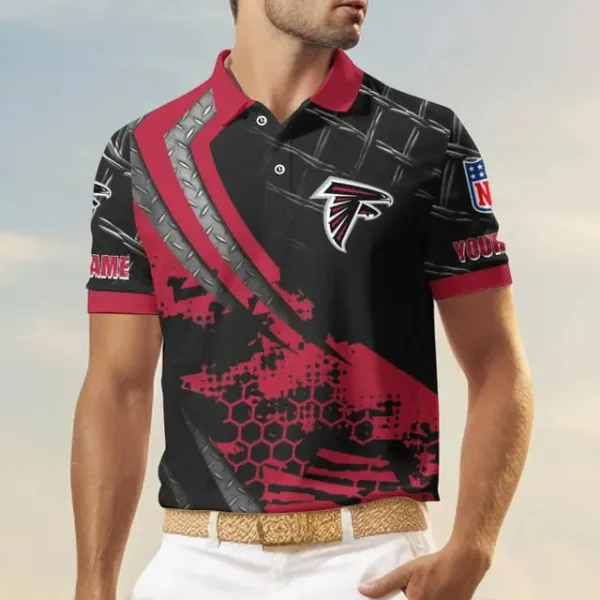 Atlanta Falcons Trending 2025 Men Short Sleeve Polo Shirt AMCSSPS0012