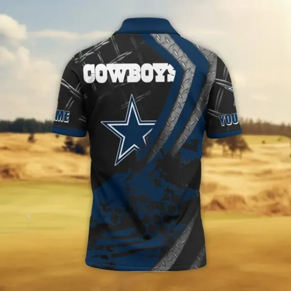 Dallas Cowboys Trending 2025 Men Short Sleeve Polo Shirt AMCSSPS0010 - Image 2