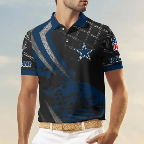 Dallas Cowboys Trending 2025 Men Short Sleeve Polo Shirt AMCSSPS0010