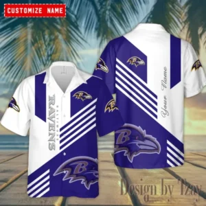 Baltimore Ravens Summer Hawaiian Shirt Trending 2025 AMCHWS703