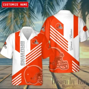 Cleveland Browns Summer Hawaiian Shirt Trending 2025 AMCHWS740