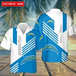 Los Angeles Chargers Summer Hawaiian Shirt Trending 2025 AMCHWS750