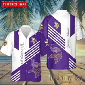 Minnesota Vikings Summer Hawaiian Shirt Trending 2025 AMCHWS753