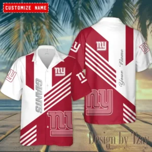 New York Giants Summer Hawaiian Shirt Trending 2025 AMCHWS756