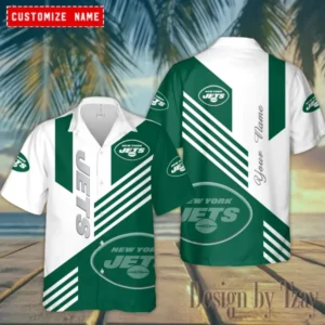 New York Jets Summer Hawaiian Shirt Trending 2025 AMCHWS757