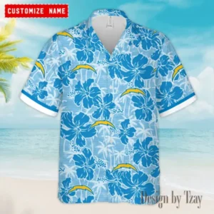 Los Angeles Chargers Summer Hawaiian Shirt Trending 2025 AMCHWS782