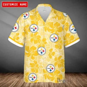 Pittsburgh Steelers Summer Hawaiian Shirt Trending 2025 AMCHWS791