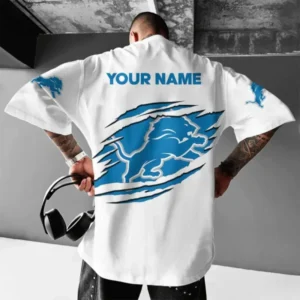 Detroit Lions Special T-shirt New Custom Name Gift For Fans AMCTS969