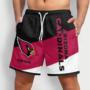 Arizona Cardinals Men Short Pants Custom Name Gift For Fans AMCSHORT033