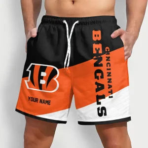 Cincinnati Bengals Men Short Pants Custom Name Gift For Fans AMCSHORT040