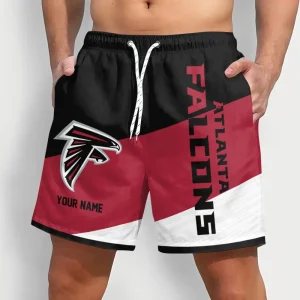 Atlanta Falcons Men Short Pants Custom Name Gift For Fans AMCSHORT035