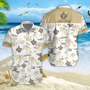 New Orleans Saints Summer Unisex Collection Hawaiian Shirt and Shorts AMCHWSS0046