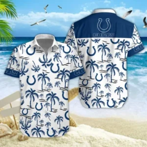 Indianapolis Colts Summer Unisex Collection Hawaiian Shirt and Shorts AMCHWSS0048