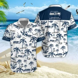 Seattle Seahawks Summer Unisex Collection Hawaiian Shirt and Shorts AMCHWSS0039