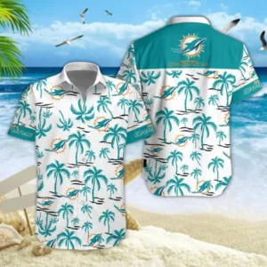 Miami Dolphins Summer Unisex Collection Hawaiian Shirt and Shorts AMCHWSS0031