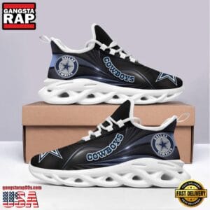 Dallas Cowboys Max Soul Sneakers Personalized Name AMCMSS0024