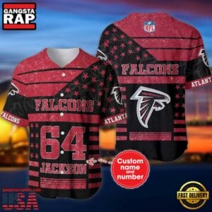 Atlanta Falcons Personalized Baseball Jersey New Trending 2025 AMCBJS503