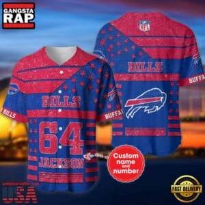 Buffalo Bills Personalized Baseball Jersey New Trending 2025 AMCBJS501