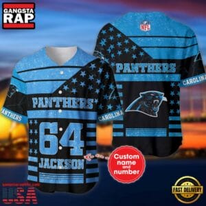 Carolina Panthers Personalized Baseball Jersey New Trending 2025 AMCBJS500