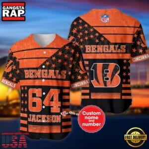 Cincinnati Bengals Personalized Baseball Jersey New Trending 2025 AMCBJS498