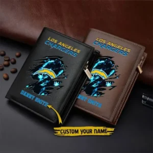 Los Angeles Chargers Men Slim Vertical Wallets New 2025
