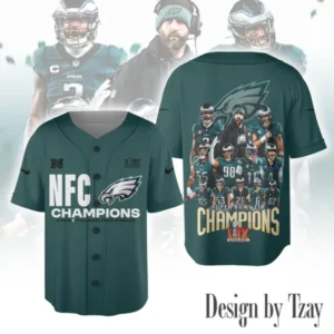 Philadelphia Eagles Personalized Baseball Jersey AMCBJS588