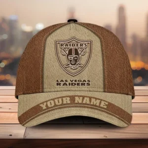 Las Vegas Raiders Personalized New Era 2025 Classic Cap
