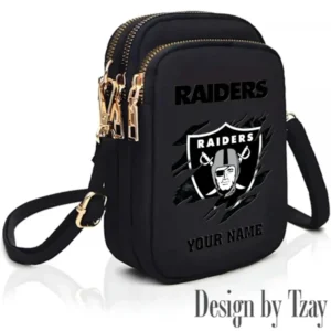 Las Vegas Raiders Women’s Small Handbags Trending 2025 AMCCBB167