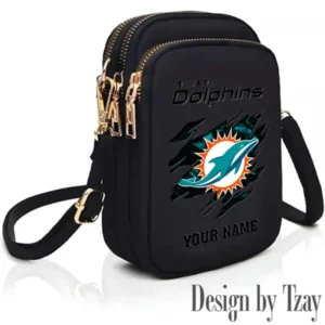 Miami Dolphins Women’s Small Handbags Trending 2025 AMCCBB170