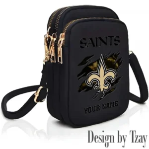 New Orleans Saints Women’s Small Handbags Trending 2025 AMCCBB173