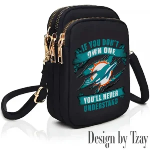 Miami Dolphins Women’s Small Handbags Trending 2025 AMCCBB202