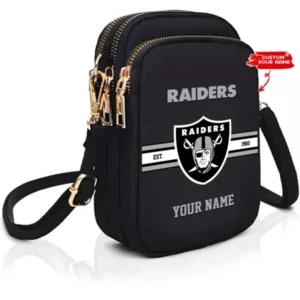 Las Vegas Raiders Women’s Small Handbags Trending 2025 AMCCBB236
