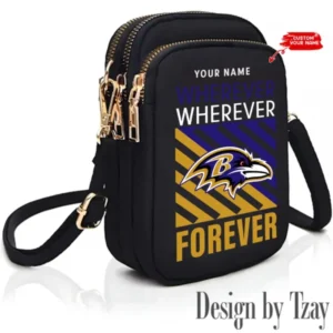 Baltimore Ravens Women’s Small Handbags Trending 2025 AMCCBB249