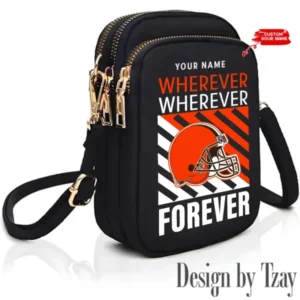Cleveland Browns Women’s Small Handbags Trending 2025 AMCCBB254